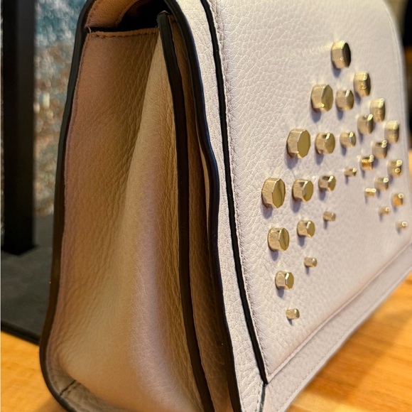 Luana Italy Embellished Crossbody Bag in Chalk Color - Picture 10 of 12